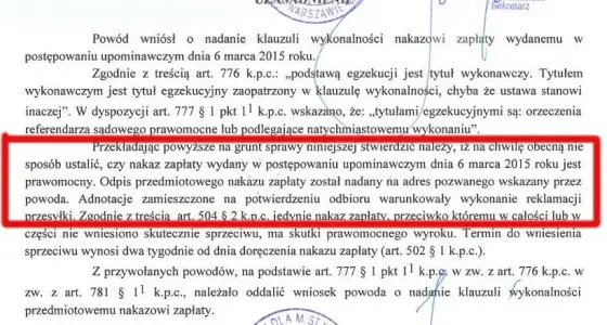 Sąd nie wysyła dokumentu o spadku? Zdobądź klauzulę prawomocności!